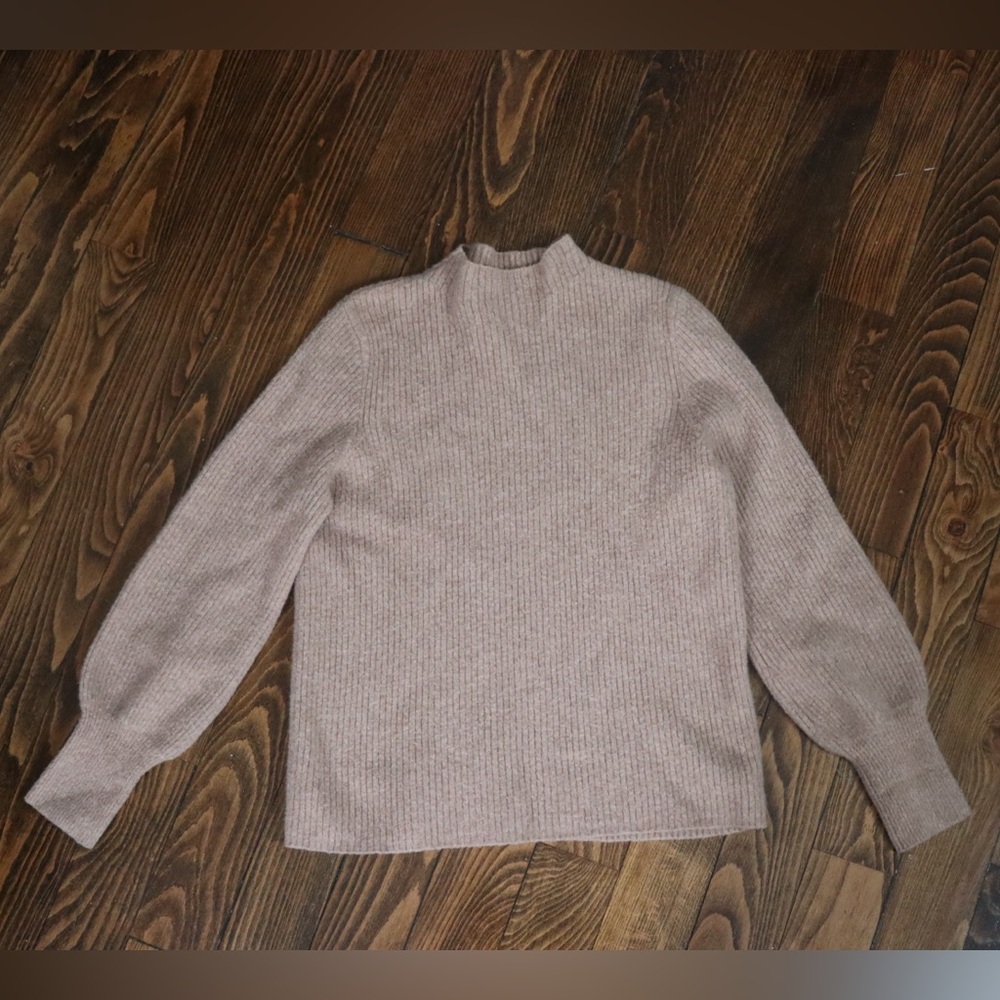 J. Crew Women's Ribbed Turtleneck Sweater - Tan